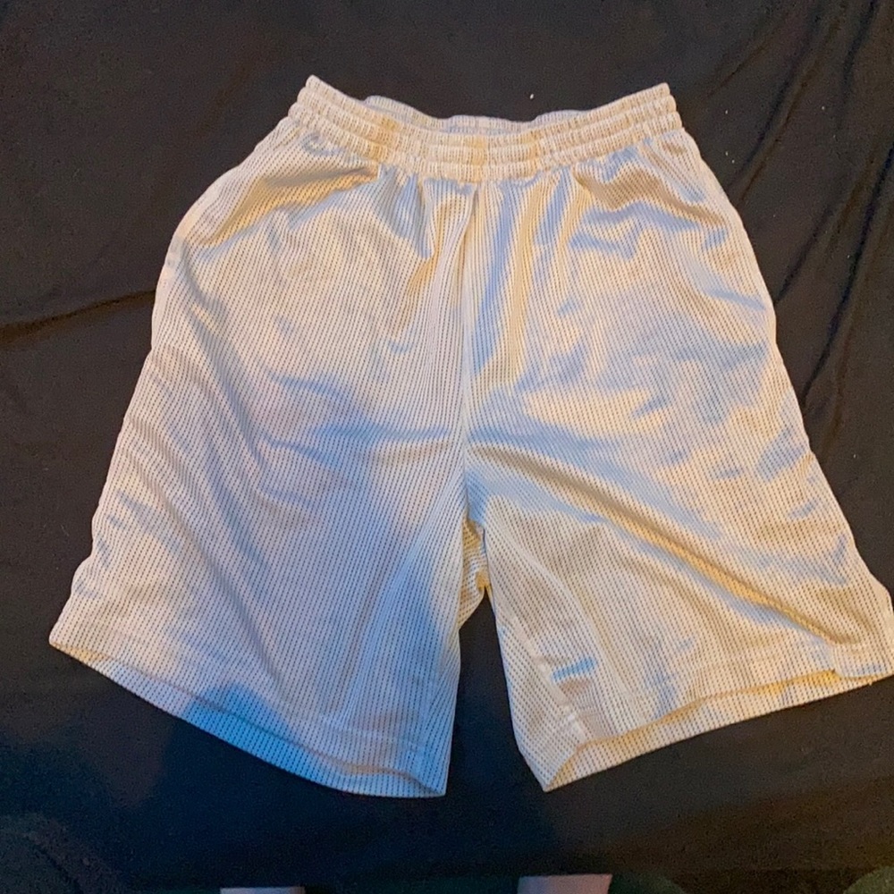grey girls basketball shorts